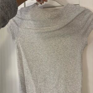 American Eagle Outfitters Gray Short Sleeve Tee